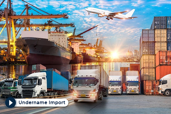 PT Mora Aruna Globalindo menyediakan layanan Undername Import bagi Anda yang ingin membeli atau memasukan barang dari luar negeri dengan mengatasnamakan nama perusahaan.